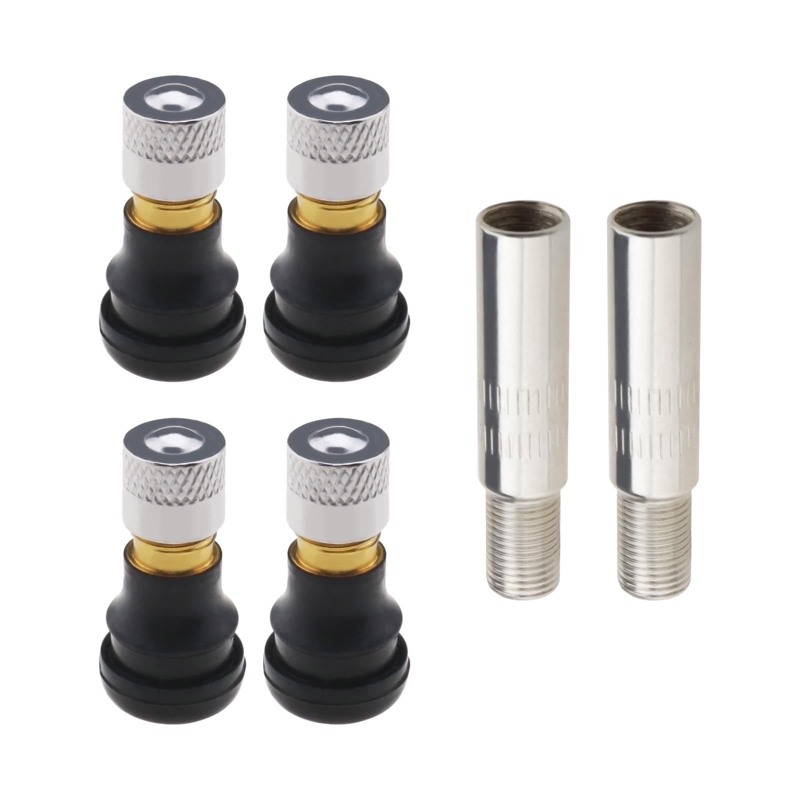 Amazon.com : eMagTech 4PCS Scooter Tubeless Valves & 2PCS Valve